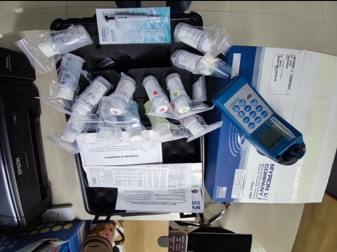 Hanna multi-parameter analyzer + Myron L Ultrameter III handhelds - water-quality lab kit-up for Saudi Arabia — photo 3